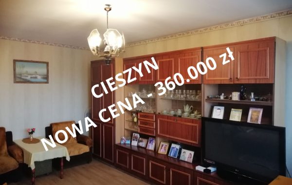 CIESZYN NOWA CENA - 360.000 ZŁ